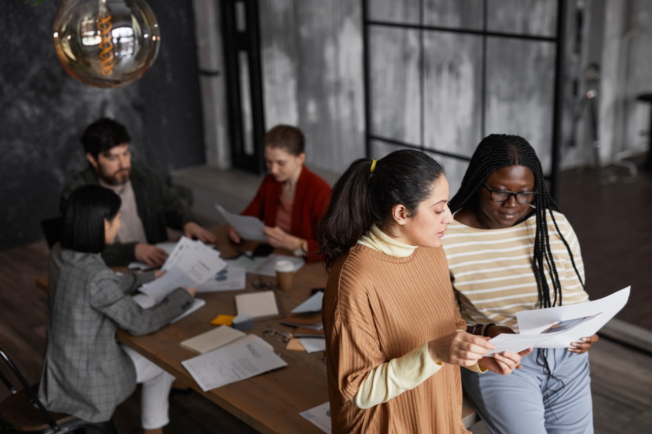 Diverse Business Team Working